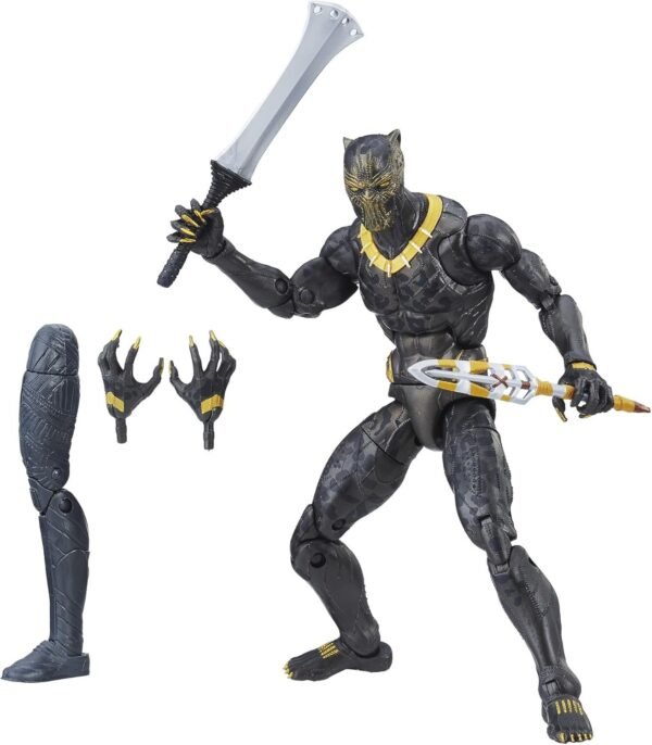 Marvel Black Panther Legends Erik Killmonger, 6-inch Kit Toy Fun