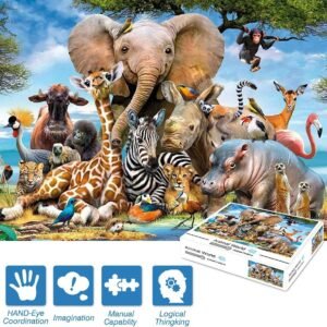 Puzzles for Adults 1000 Pieces, WizPower Jigsaw Puzzles 1000 Pieces for Adults,