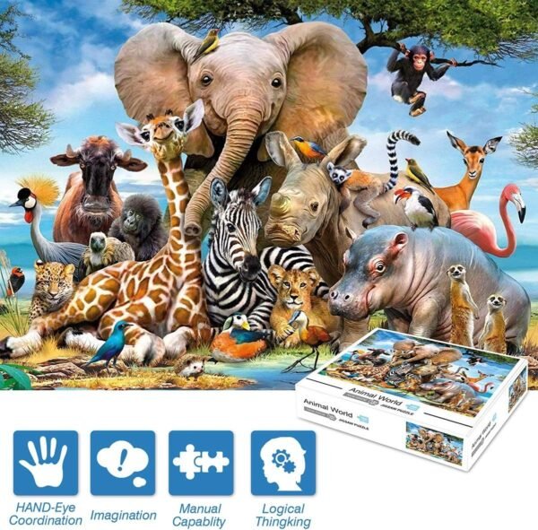 Puzzles for Adults 1000 Pieces, WizPower Jigsaw Puzzles 1000 Pieces for Adults,