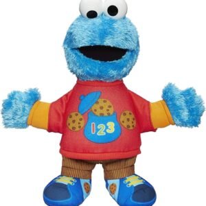 Sesame Street Talking 123 Cookie Monster Figure Kit Toy Fun