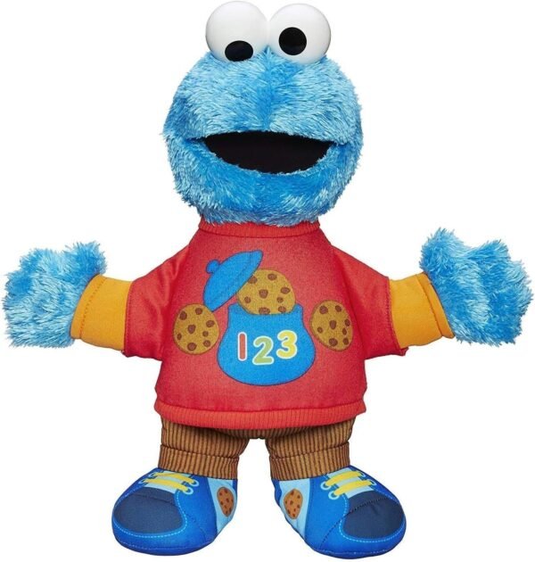 Sesame Street Talking 123 Cookie Monster Figure Kit Toy Fun