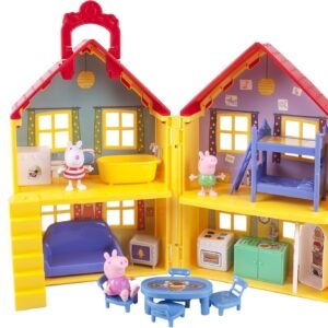 Peppa Pigs Deluxe House Kit Toy Fun Kids Pack Set