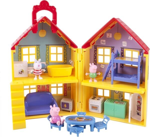 Peppa Pigs Deluxe House Kit Toy Fun Kids Pack Set