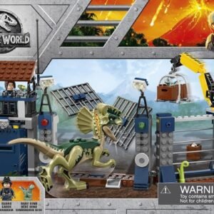 LEGO Jurassic World Dilophosaurus Outpost Attack 75931 Building Kit Toy