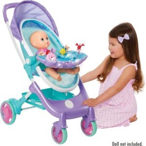 My Disney Nursery Musical Bubble Baby Doll Stroller Inspired by The Little
