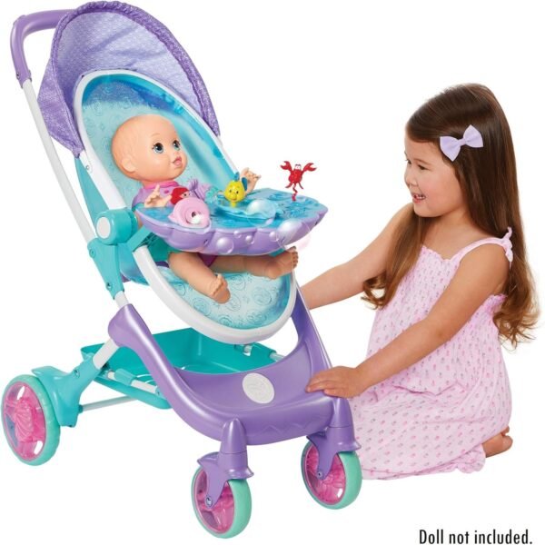 My Disney Nursery Musical Bubble Baby Doll Stroller Inspired by The Little