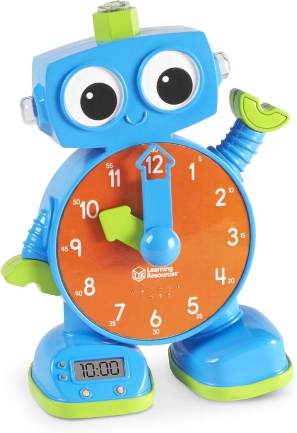 Learning Resources Tock The Learning Clock, Educational Talking & Teaching Clock, Ages