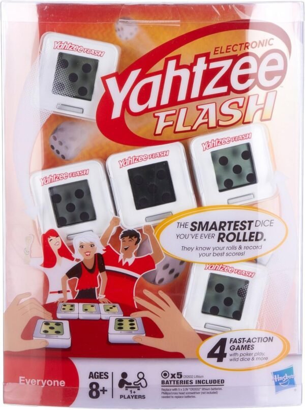 Yahtzee Flash Electronic Game Kit Toy Fun Kids Pack Set