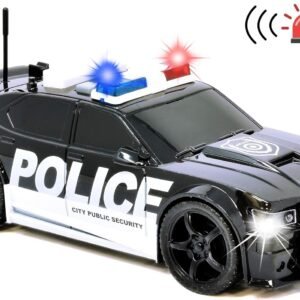 Number 1 in Gadgets Friction Powered Police Car Toy Rescue Vehicle with