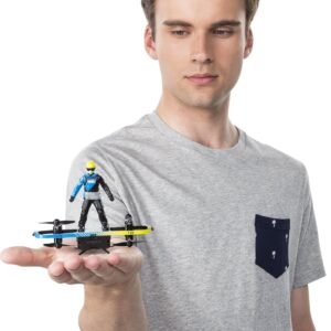 Air Hogs 2-in-1 Extreme Air Board, Transforms from RC Stunt Board to