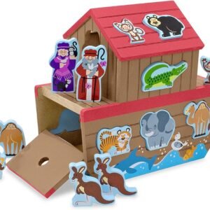 Melissa & Doug Noahs Ark Shape Sorter Kit Toy Fun