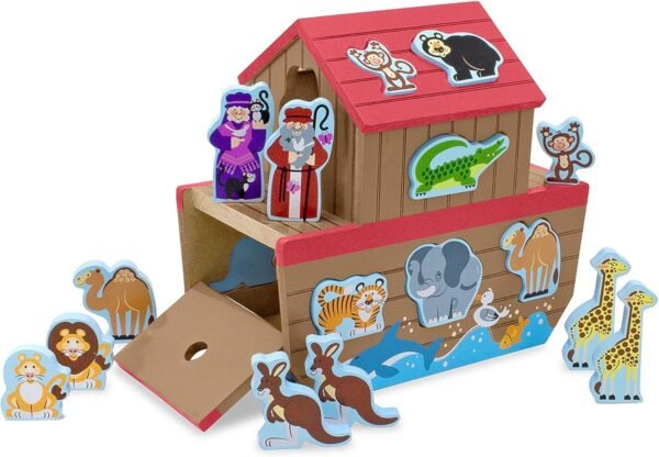 Melissa & Doug Noahs Ark Shape Sorter Kit Toy Fun