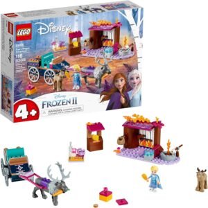 LEGO Disney Frozen II Elsas Wagon Carriage Adventure 41166 Building Kit with
