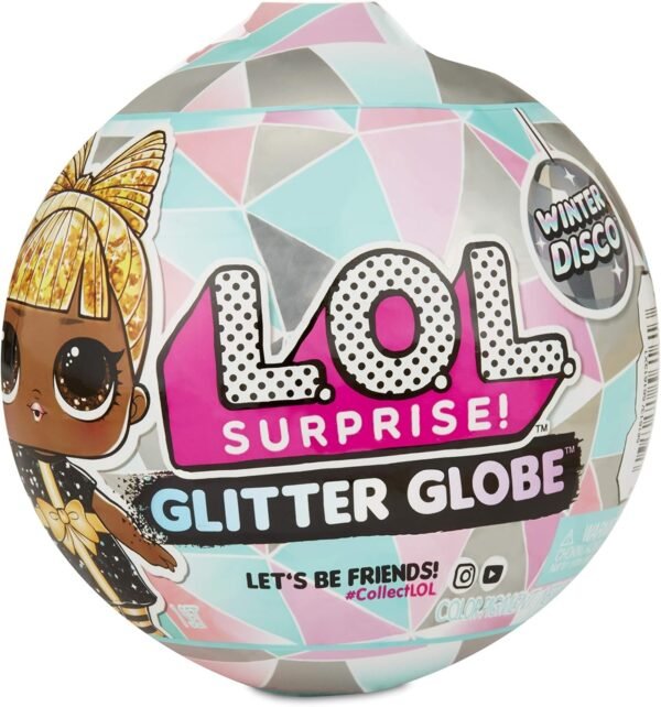 L.O.L. Surprise Glitter Globe Doll Winter Disco Series with Glitter Hair