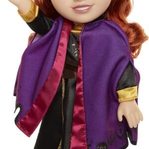 Disney Frozen 2 Anna Travel Doll - Features Violet Travel Cape Boots