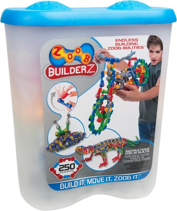 ZOOB 250-Piece Set Kit Toy Fun Kids Pack Play Activity