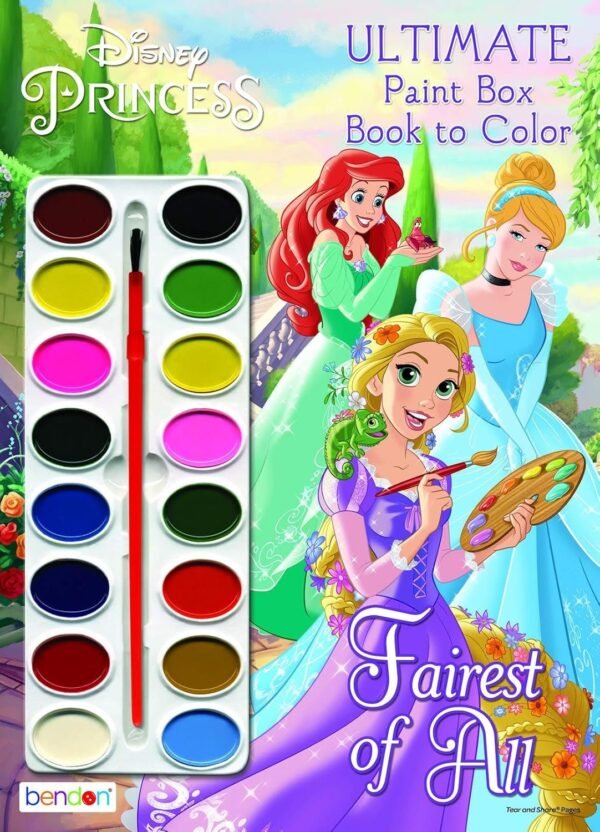 Disney Princess Official Ultimate Paintbox, Multicolor Kit Toy Fun Kids