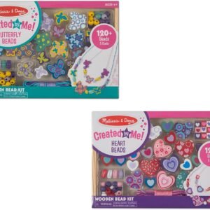 Melissa & Doug Bead Set Bundle, 2-Pack Kit Toy Fun