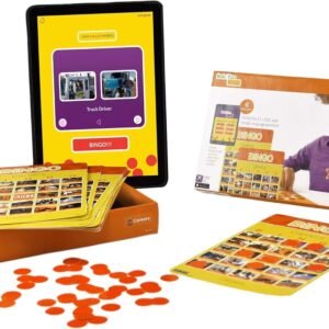 Stages Learning Materials Link4fun Real Photo Careers Bingo Game for Family, Preschool,