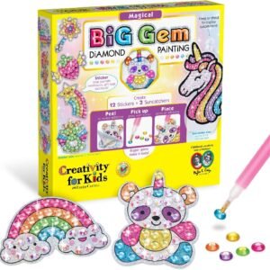 Creativity for Kids Big Gem Diamond Painting Kit - Create Your Own