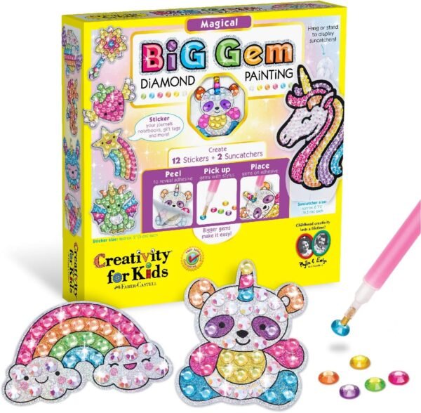 Creativity for Kids Big Gem Diamond Painting Kit - Create Your Own