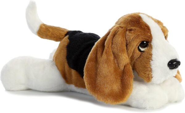 Aurora - Flopsie - 12 Basset Hound, White, brown Kit