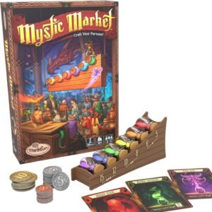 ThinkFun Mystic Market Strategy Card Game for 2-4 Players Ages 10 and