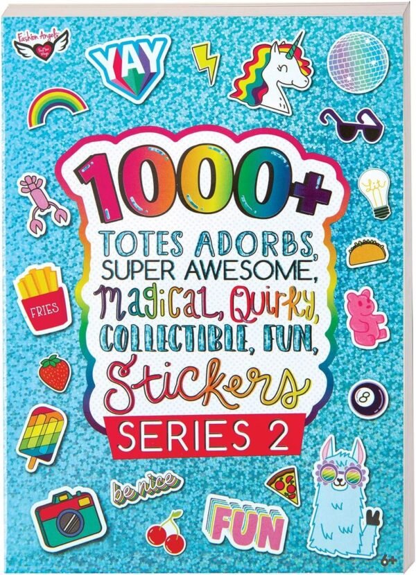 Fashion Angels 1000+ Totes Adorbs Super Awesome Stickers Kit Toy