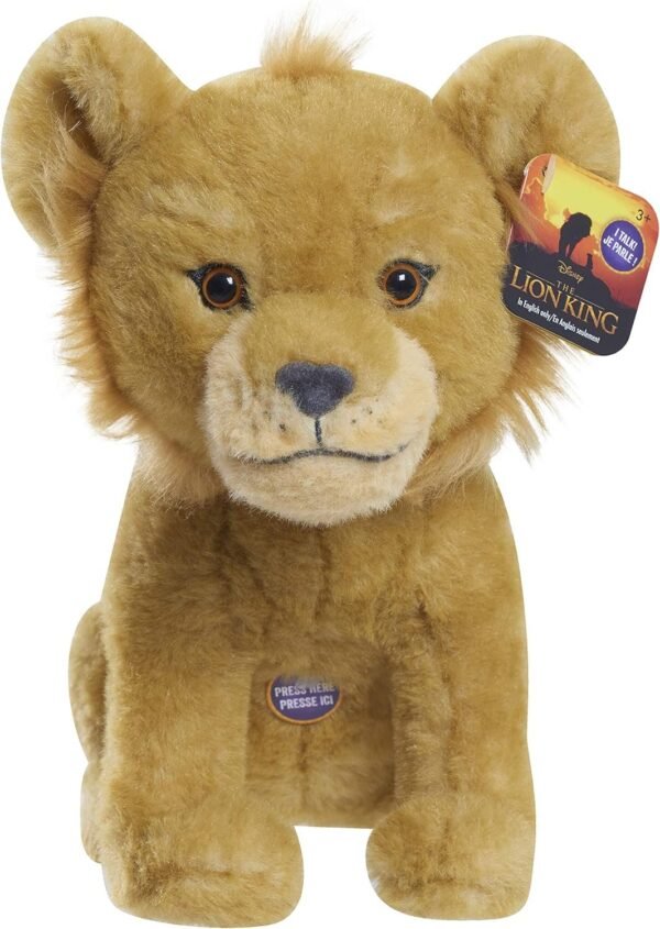Lion King Live Action 9 Bean Simba Plush Kit Toy
