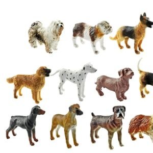Safari Ltd Dogs TOOB With 11 Hand Painted Toy Figurines Including A