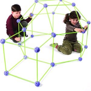 Crazy Forts,Purple, 69 pieces Kit Toy Fun Kids Pack Set