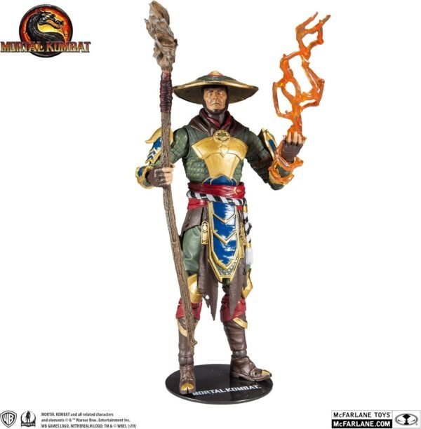 McFarlane Toys Mortal Kombat Raiden Action Figure Kit Toy Fun