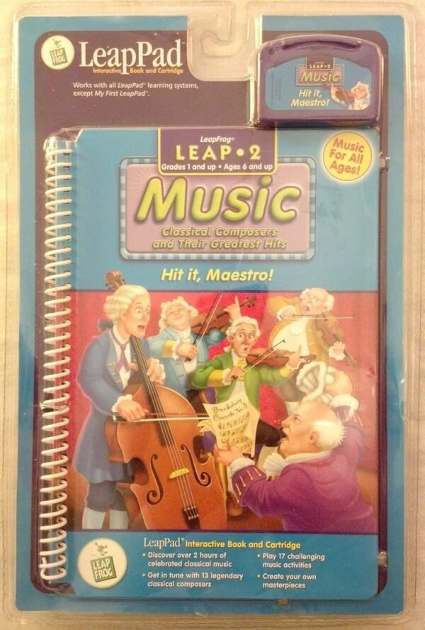 None LeapPad Leap 2 Music - Hit it, Maestro Interactive Book and