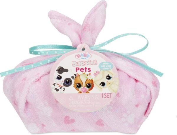 Baby Born Surprise Pets with 8+ Surprises, Color Change and Bathtub Series