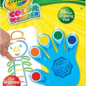 Crayola, Color Wonder Mess Free Fingerpaints and Paper, Art Tools, Great for