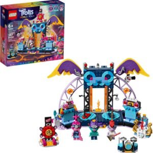 LEGO Trolls World Tour Volcano Rock City Concert 41254, Cool Trolls Toy