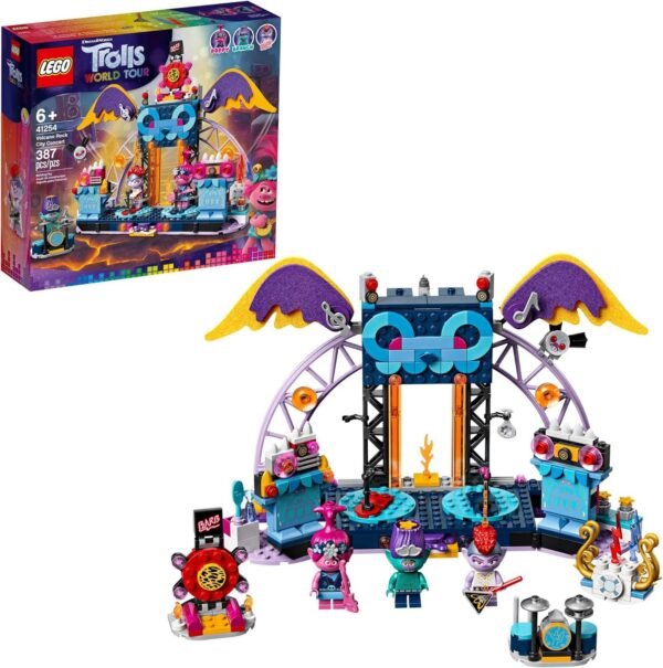LEGO Trolls World Tour Volcano Rock City Concert 41254, Cool Trolls Toy