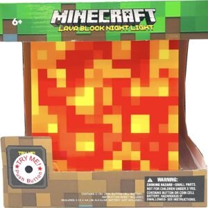 Minecraft Lava Lamp Mood Light Kit Toy Fun Kids Pack