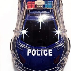 JB Toys Musical Light Up Police Car Kit Toy Fun