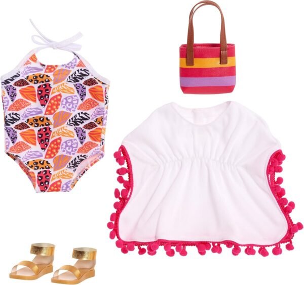 Journey Girls 18 Doll Fashion Set Sunny Days Swimsuit Set - Amazon