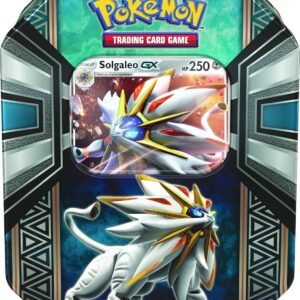Pokmon TCG Legends of Alola Tin Card Game, Solgaleo GX or Lunala