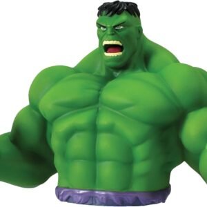 Marvel Hulk Bust Bank - Green Action Figure Kit Toy