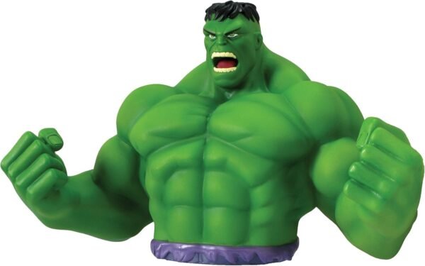 Marvel Hulk Bust Bank - Green Action Figure Kit Toy