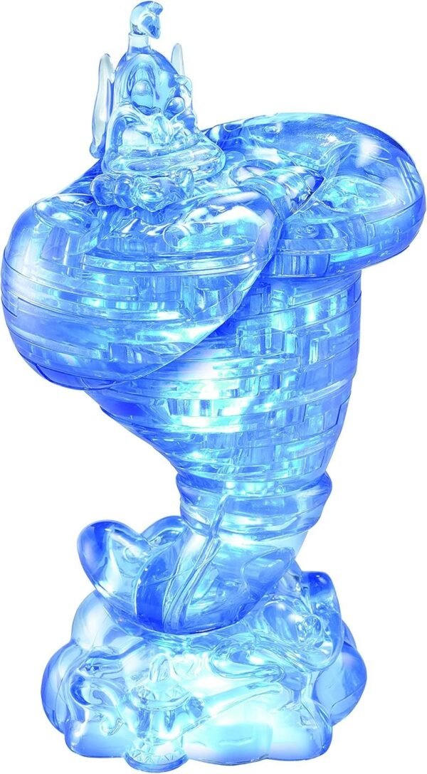 BePuzzled Original 3D Crystal Jigsaw Puzzle - Genie Disney Aladdin Brain Teaser,