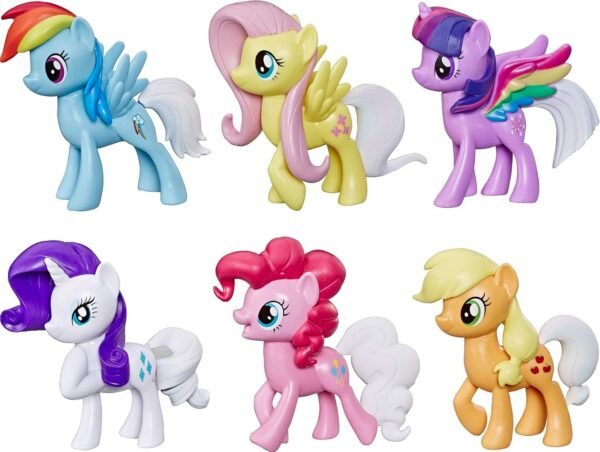 My Little Pony Toy Rainbow Tail Surprise -- Collection Pack of 6