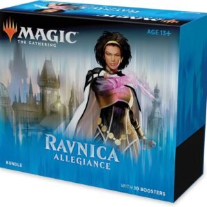 Magic The Gathering Ravnica Allegiance Bundle 10 Booster Packs + Land Cards