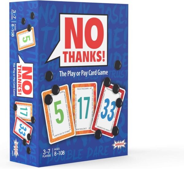 AMIGO Games 18414 No Thanks Card Game Kit Toy Fun