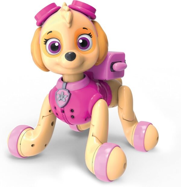 Paw Patrol, Zoomer Skye, Interactive Pup with Missions, Sounds and Phrases, by