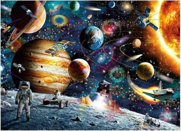Puzzles for Adults, Adult Puzzles Space Puzzle 1000 Piece Jigsaw Puzzle Kids