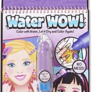 Melissa & Doug Water Wow Reusable Water-Reveal Activity Pad - Makeup and